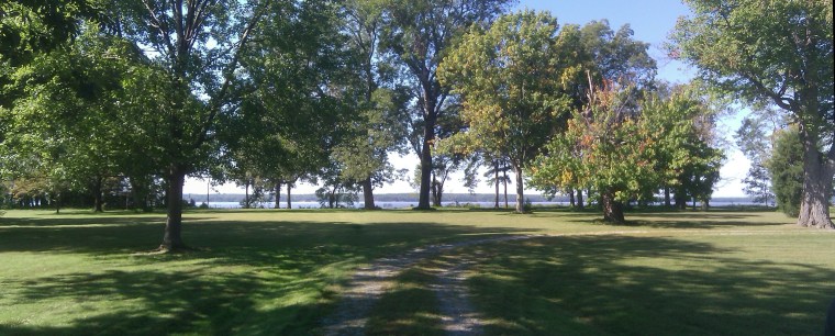 Werowocomoco - Panorama - View toward river