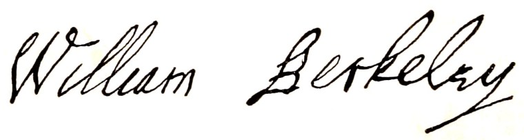 Berkeley Signature